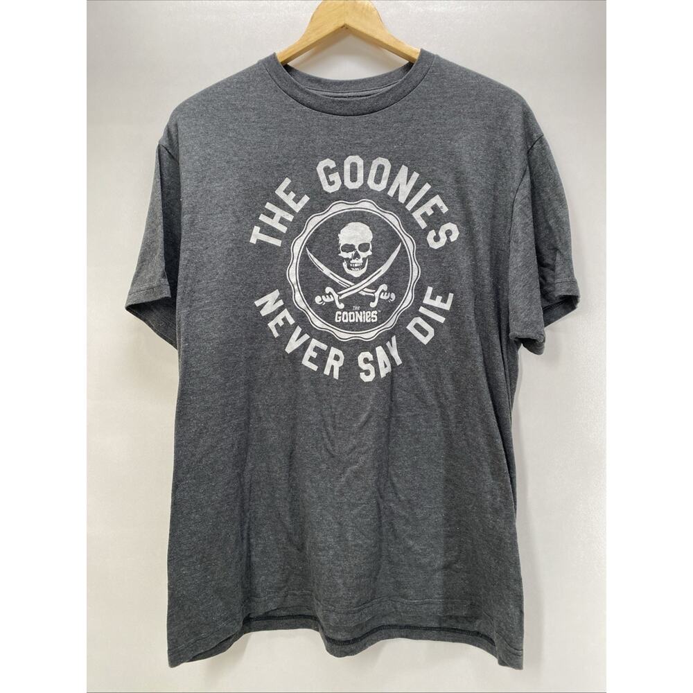 Goodies Never Say Die Graphic Gray Short Sleeve T-shirt Men’s XL 46-48”